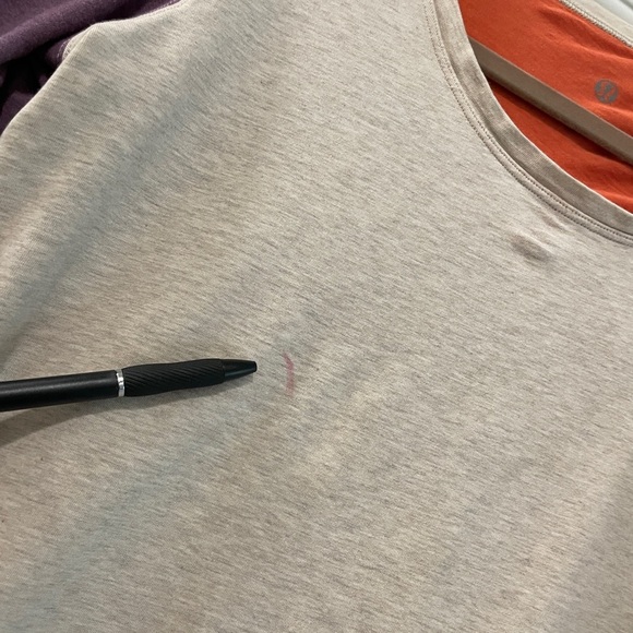 Lululemon Every Yogi Reversible Long Sleeve Top – Beige/Purple & Orange - Picture 5 of 10